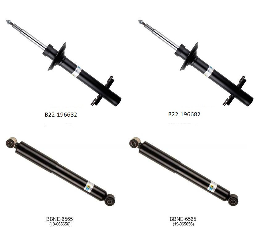 KIT AMORTIGUADORES 4PZAS. B4