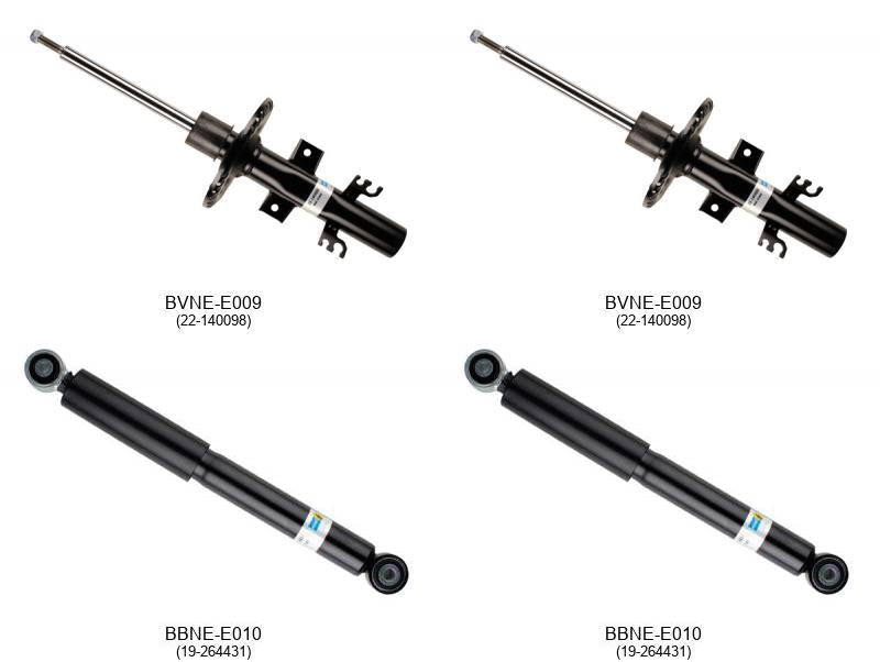 KIT AMORTIGUADORES 4PZAS. B4