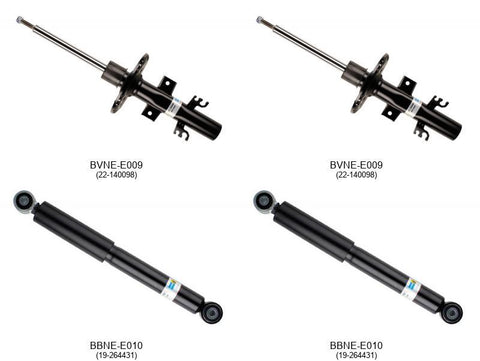 KIT AMORTIGUADORES 4PZAS. B4