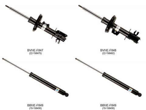 KIT AMORTIGUADORES 4PZAS. B4
