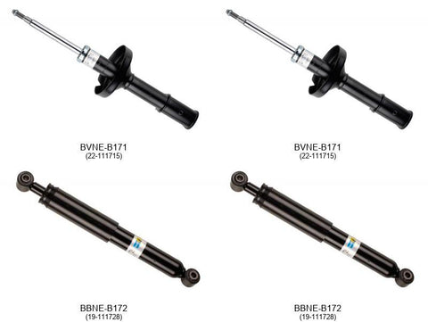 KIT AMORTIGUADORES 4PZAS. B4