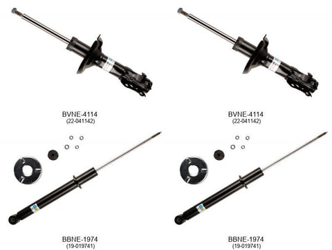 KIT AMORTIGUADORES 4PZAS. B4