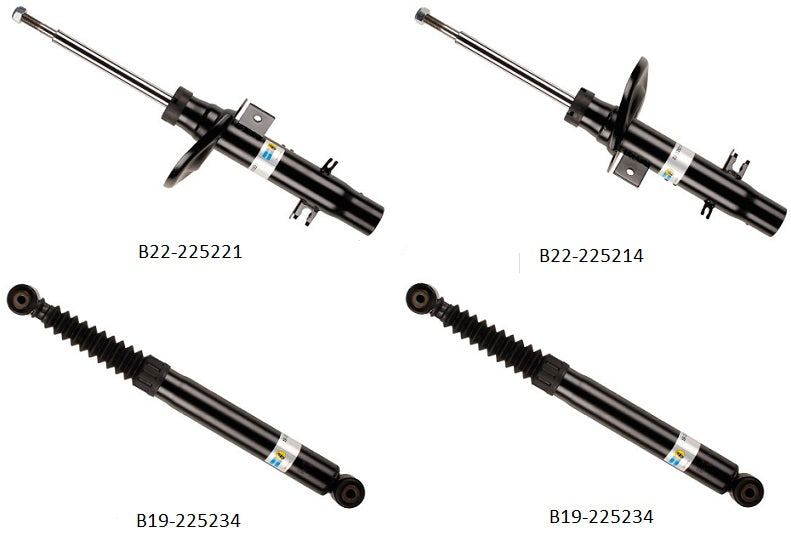 KIT AMORTIGUADORES 4PZAS. B4