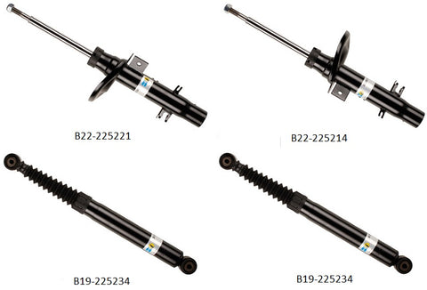 KIT AMORTIGUADORES 4PZAS. B4