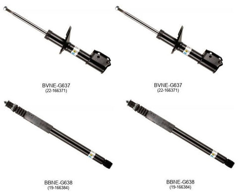 KIT AMORTIGUADORES 4PZAS. B4