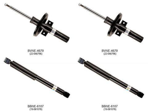 KIT AMORTIGUADORES 4PZAS. B4