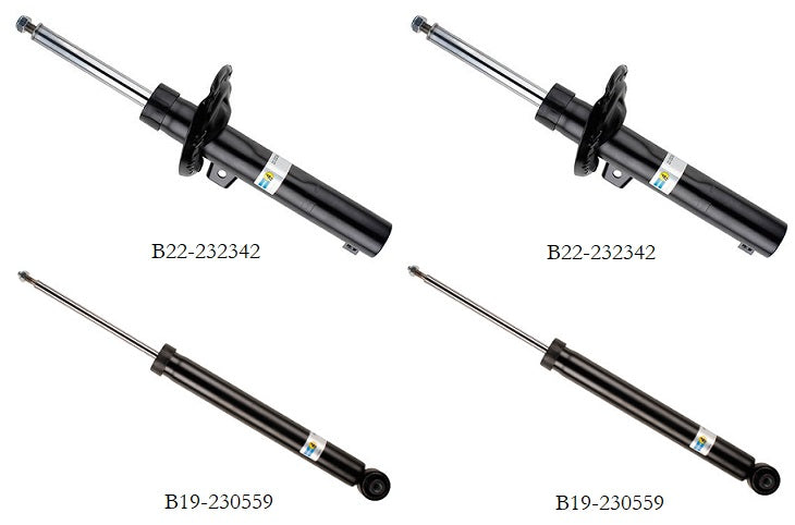 KIT AMORTIGUADORES 4PZAS. B4
