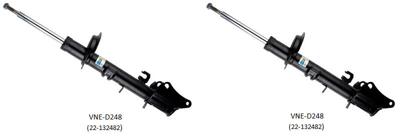 KIT AMORTIGUADOR TRASERO B4