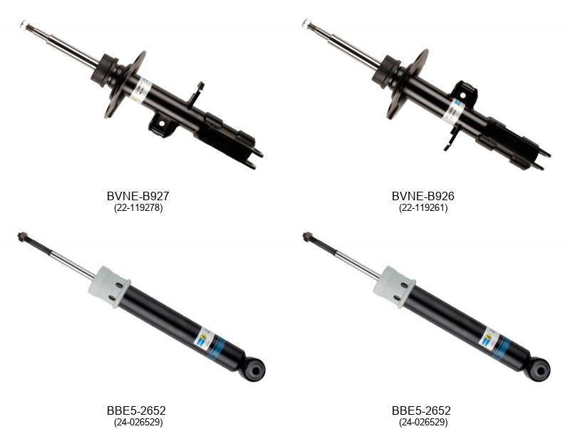 KIT AMORTIGUADORES 4PZAS. B4