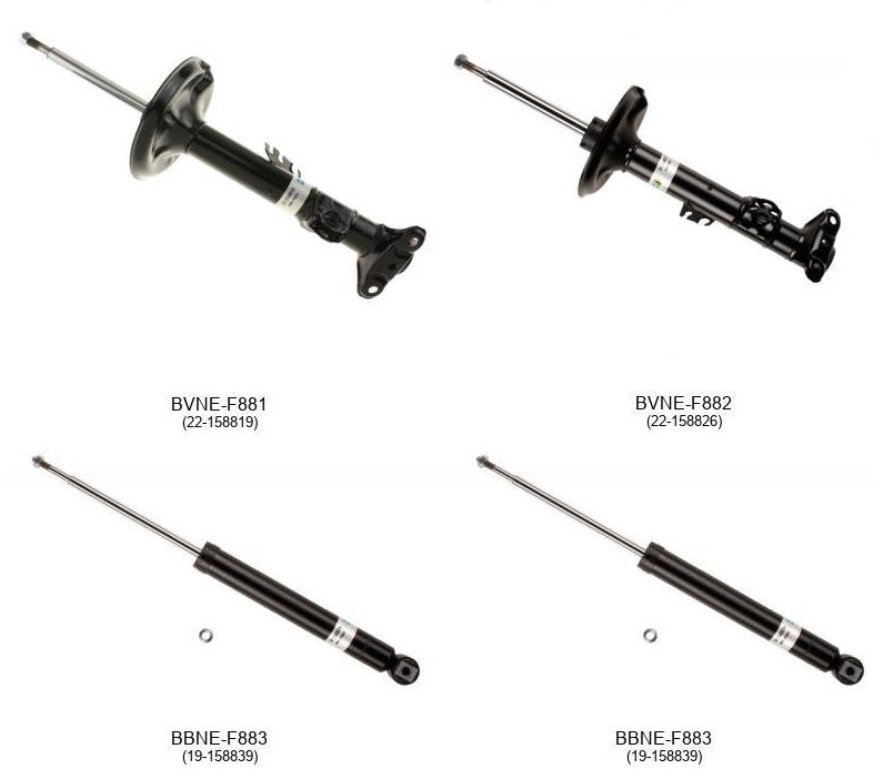 KIT AMORTIGUADORES 4PZAS. B4