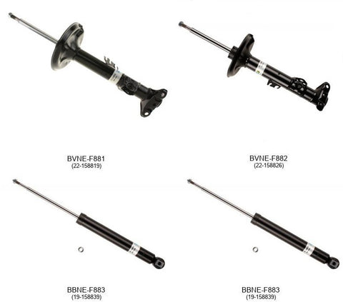 KIT AMORTIGUADORES 4PZAS. B4