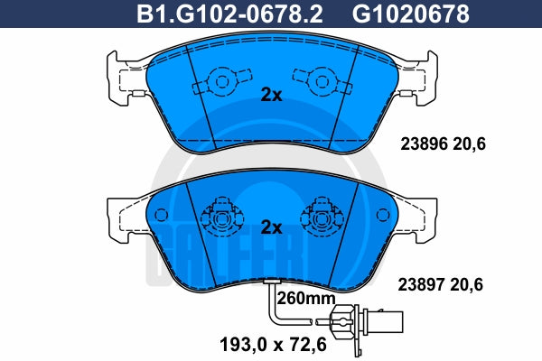 BALATAS DELANTERAS 7928 D1024