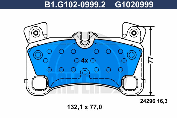 BALATAS TRASERAS 8460 D1350