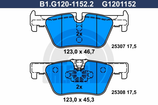 BALATAS TRASERAS 8826 D1613