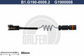 CABLE SENSOR BALATA DELANTERA 80MM