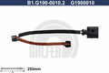 CABLE SENSOR BALATA TRASERA 255MM