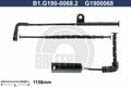 CABLE SENSOR BALATA TRASERA 1158MM