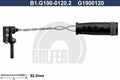 CABLE SENSOR BALATA DELANTERA 92.5MM