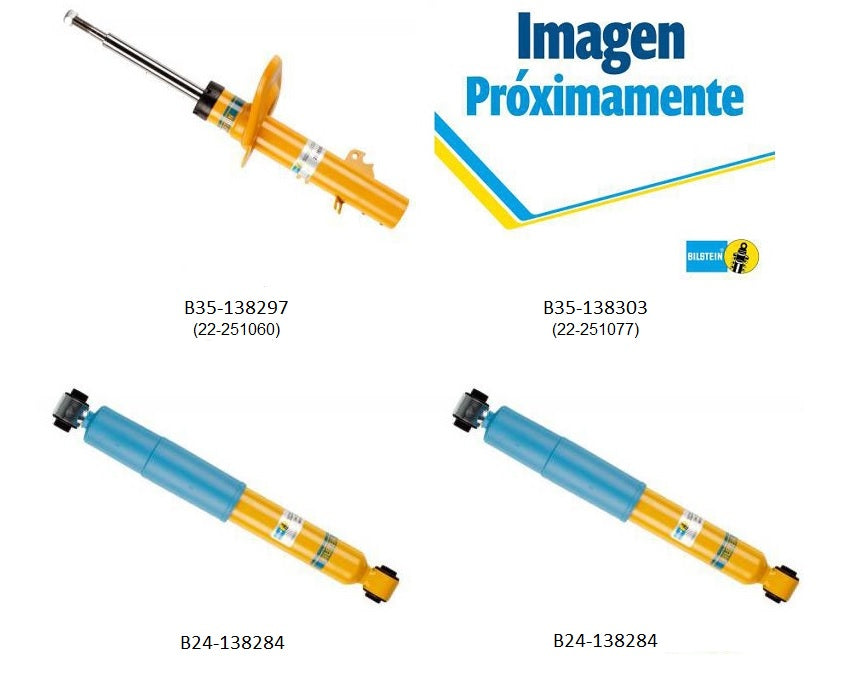 KIT AMORTIGUADORES 4PZAS. B6