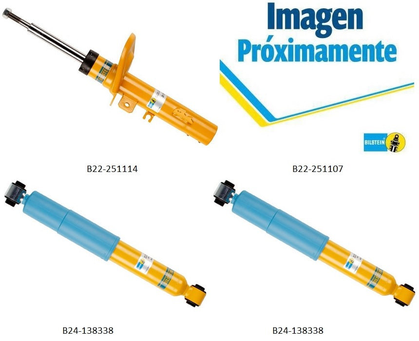 KIT AMORTIGUADORES 4PZAS. B8