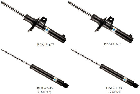 KIT AMORTIGUADORES 4PZAS. B4